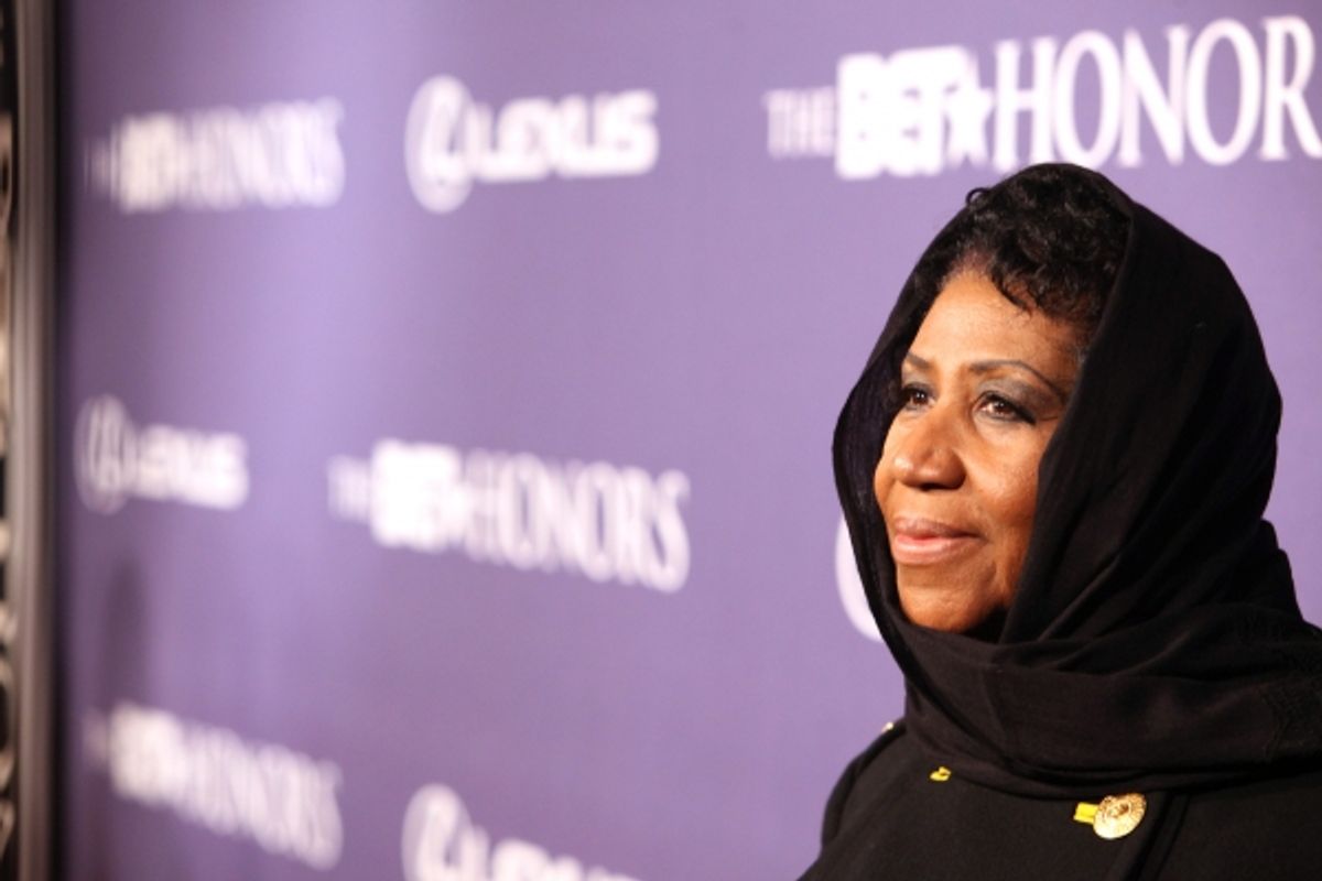 Aretha Franklin  at 