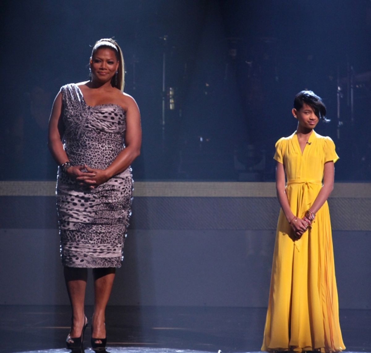 Queen Latifah & Willow Smith at 