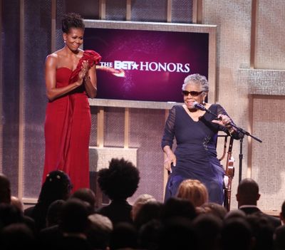 Michelle Obama & Maya Angelou  Photo