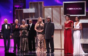 Charles McGee, Roscoe C. Brown Jr. Beverly Kearney, Spike Lee, Mariah Carey, Stevie W Photo