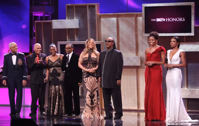 Charles McGee, Roscoe C. Brown Jr. Beverly Kearney, Spike Lee, Mariah Carey, Stevie W Photo