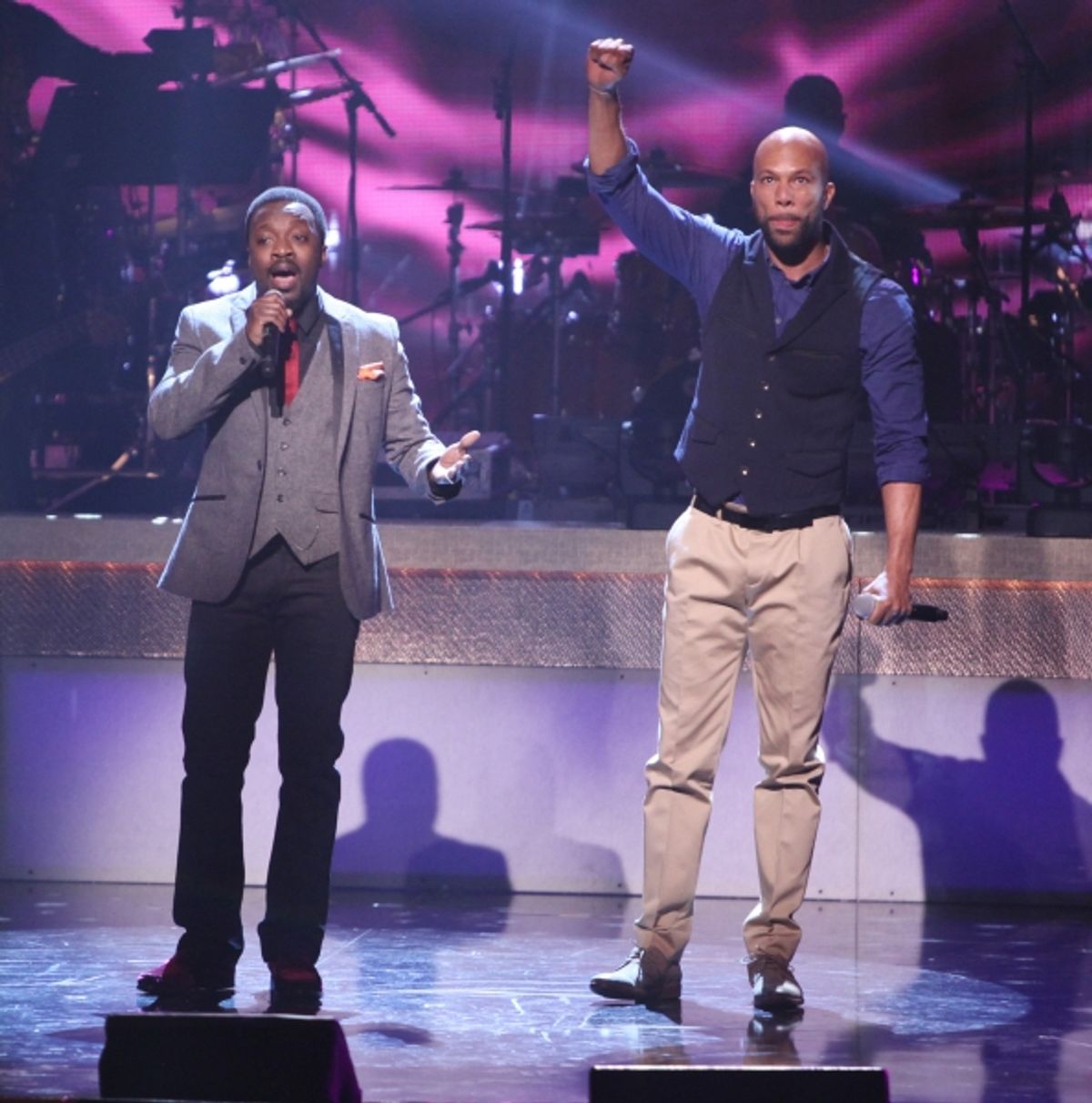 Anthony Hamilton and Common at 