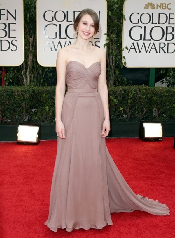Taissa Farmiga pictured at the 69th Annual Golden Globe Awards held at the Beverly Hi Photo