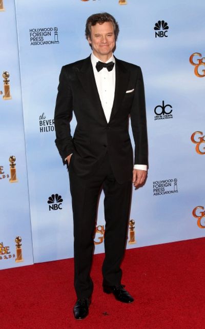 Colin Firth pictured at the 69th Annual Golden Globe Awards held at the Beverly Hilto Photo