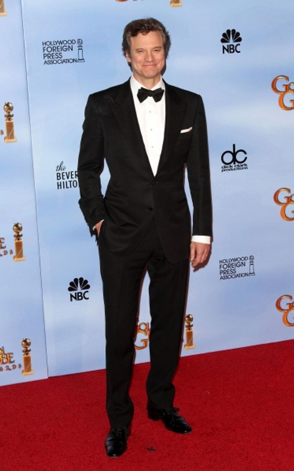 Colin Firth pictured at the 69th Annual Golden Globe Awards held at the Beverly Hilto Photo