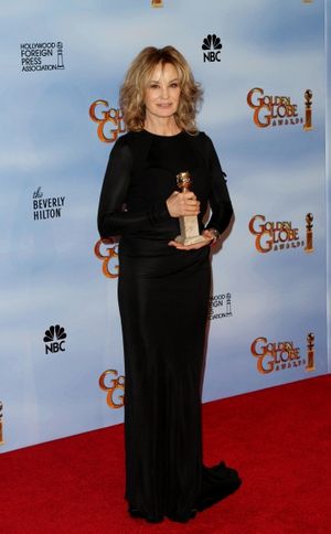  Jessica Lange pictured at the 69th Annual Golden Globe Awards - Press Room held at t Photo