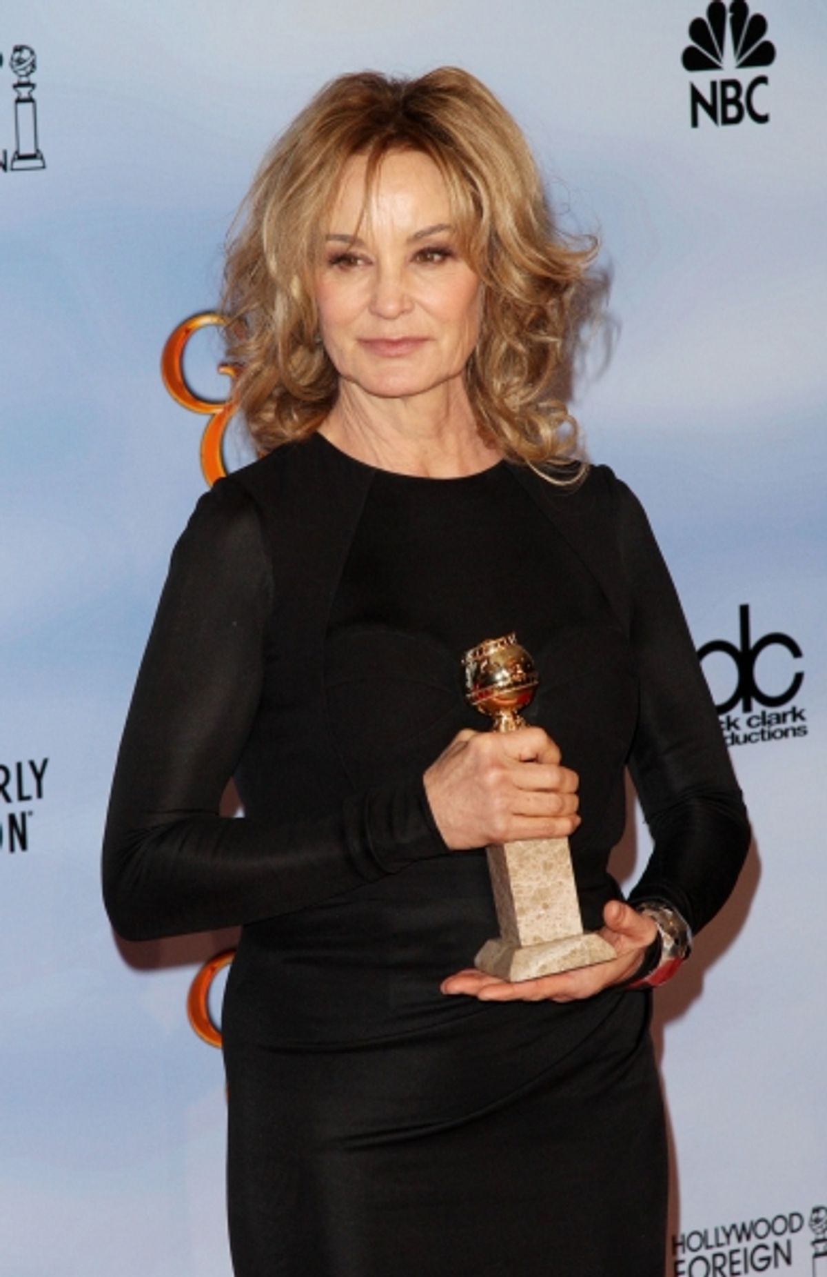  Jessica Lange pictured at the 69th Annual Golden Globe Awards - Press Room held at the Beverly Hilton Hotel in Beverly Hills, California on January 15, 2012. Ã‚Â© RD / Orchon / Retna Digital. at 
