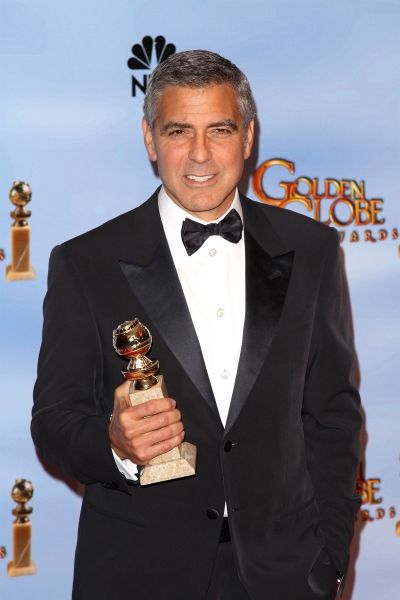 George Clooney pictured at the 69th Annual Golden Globe Awards held at the Beverly Hi Photo
