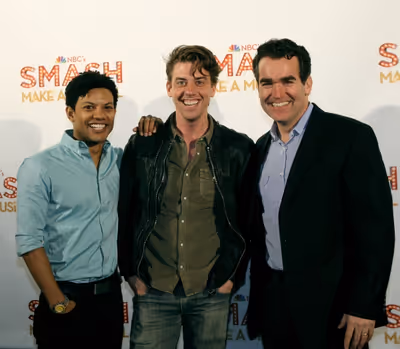 Jaime Cepero, Christian Borle and Brian d'Arcy James Photo