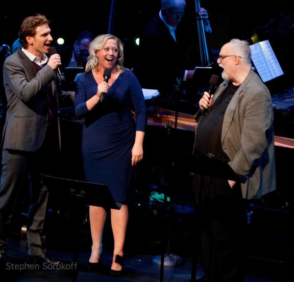 Sebastian Arcelus, Salley Wilfret, William Finn Photo