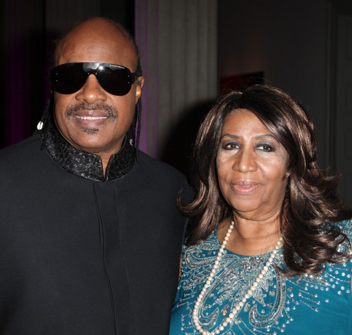 Stevie Wonder & Aretha Franklin at 