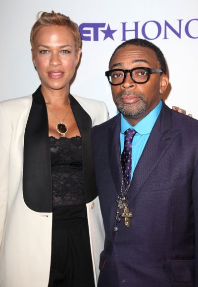 Tonya Lewis Lee and Spike Lee Photo