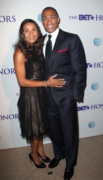 Marilee Fiebig & TJ Holmes  Photo