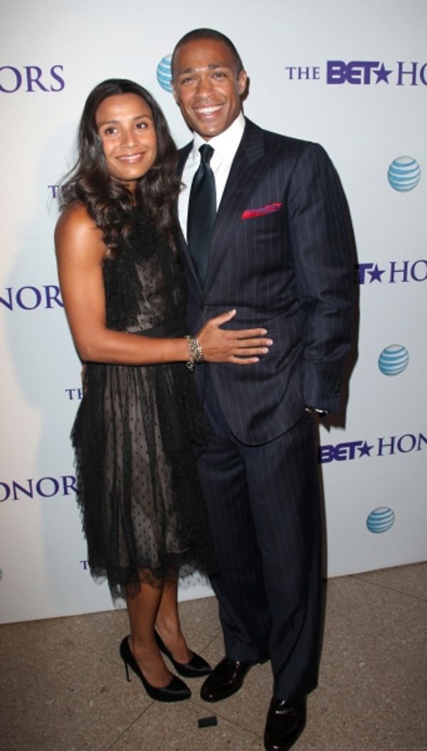 Marilee Fiebig & TJ Holmes  Photo