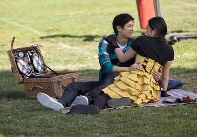 Harry Shum Jr., Jenna Ushkowicz Photo