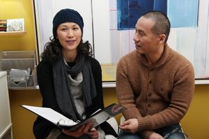 Cindy Cheung and BD Wong Photo