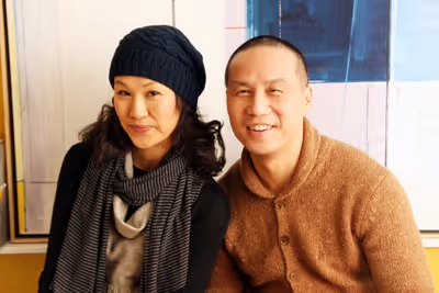 Cindy Cheung and BD Wong Photo