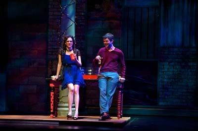 L-R: Molly Ward (Julia) and Karl Miller (Iago). Photo by Alexander Weisman. Photo