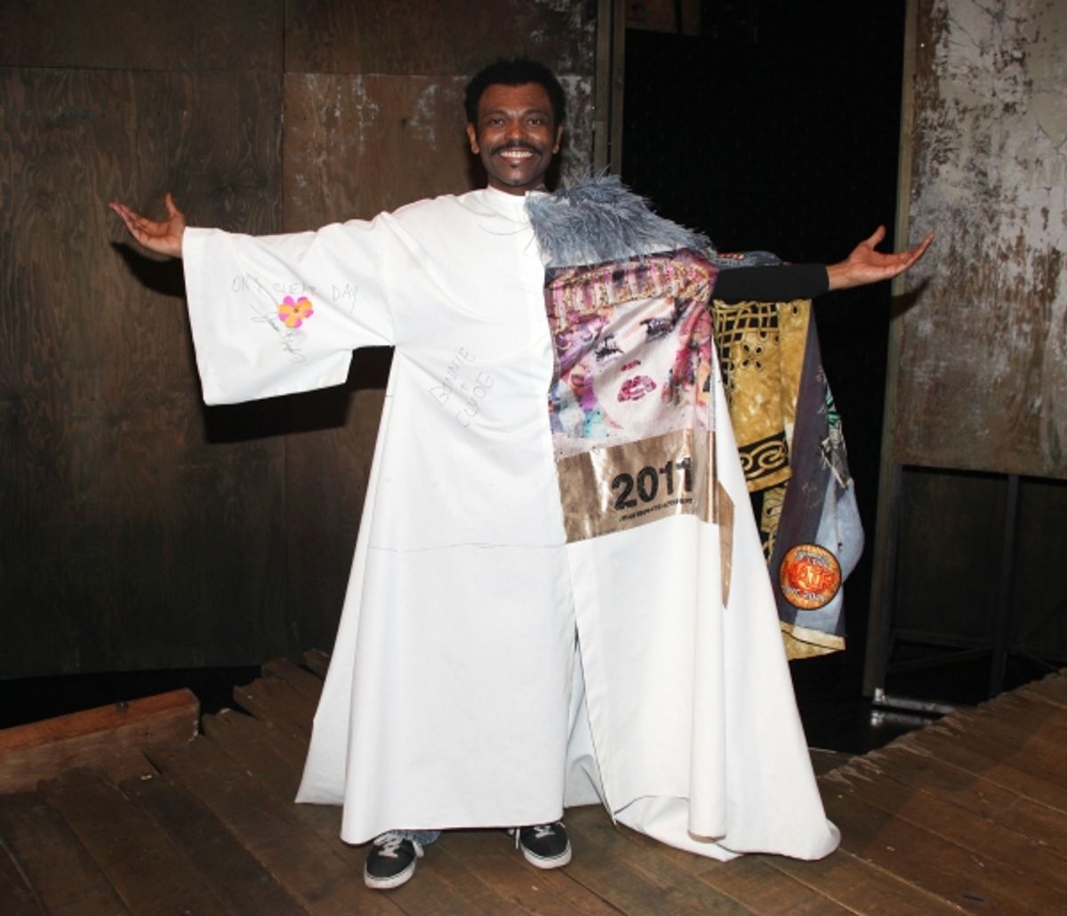 J.D. Webster at Inside the PORGY & BESS Gypsy Robe Ceremony!