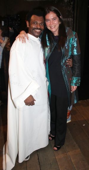 J.D. Webster  with Diane Paulus  Photo