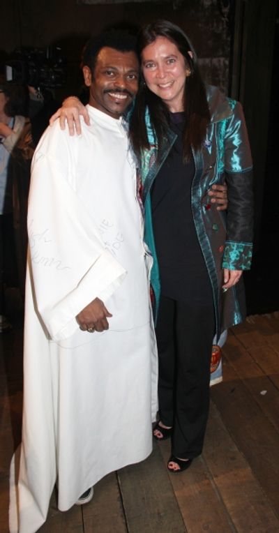J.D. Webster  with Diane Paulus  Photo