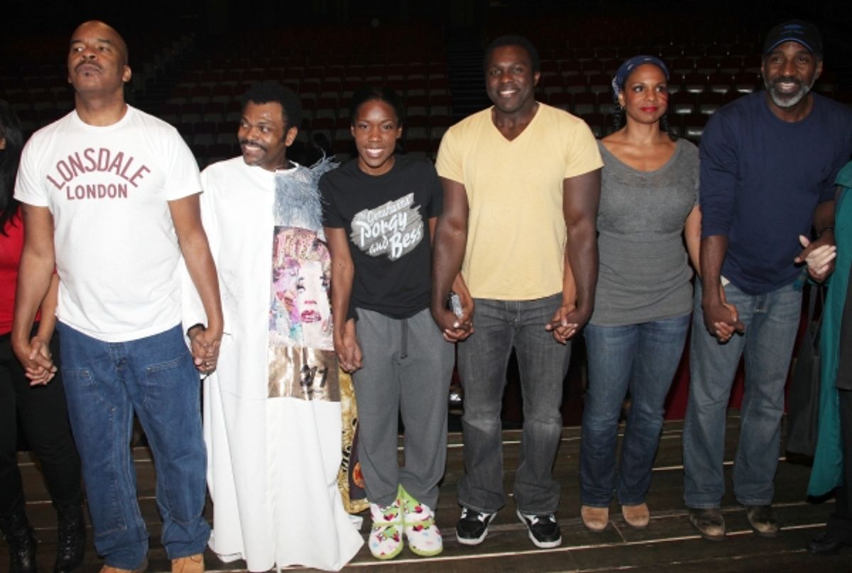 David Alan Grier, J.D. Webster, Bryonha Marie Parham, Joshua Henry,Audra McDonald & Norm Lewis  at 