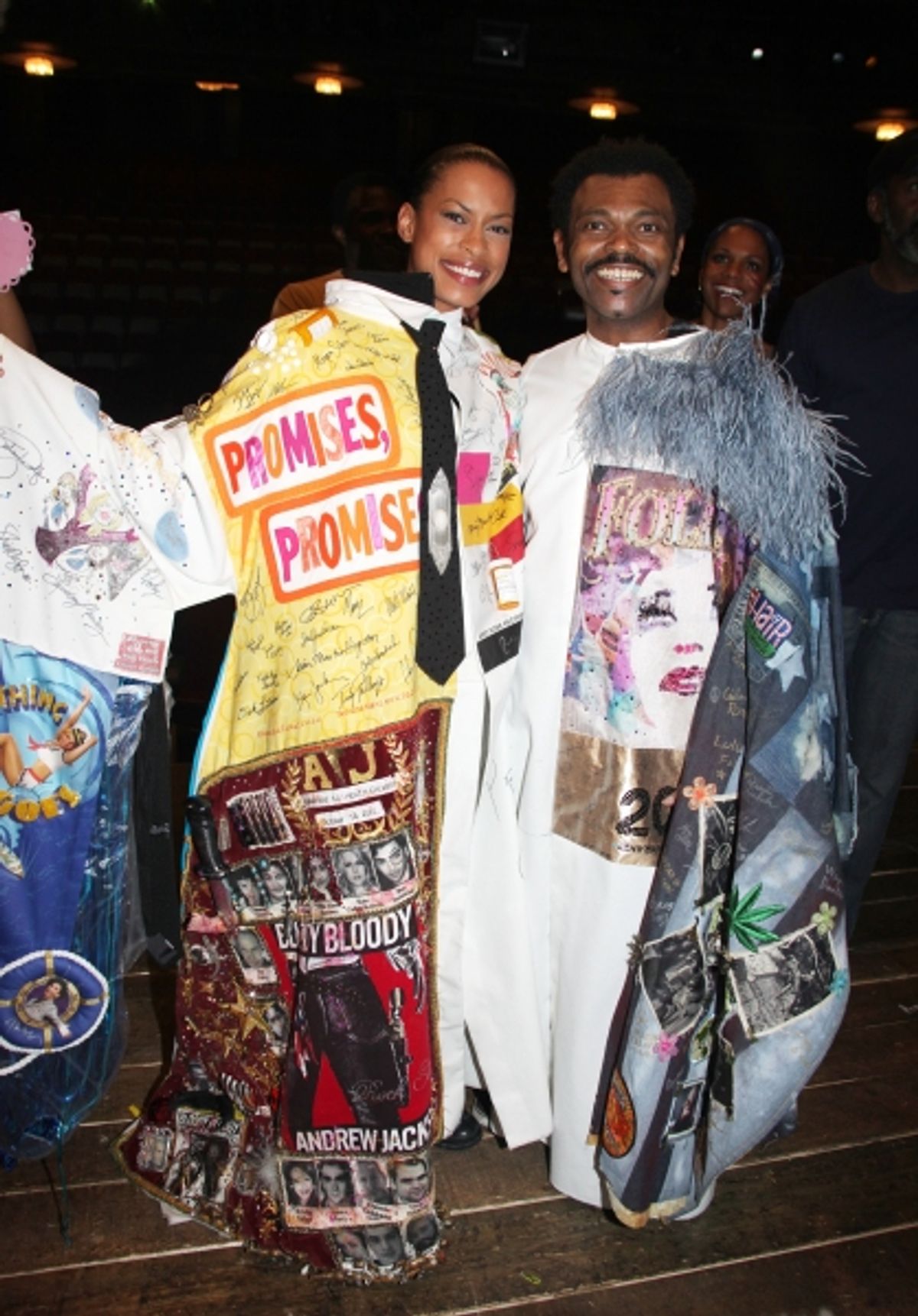 Kearran Giovanni (Gypsy Robe Recipient for Hugh Jackman-Back On Broadway) & J.D. Webster  at 