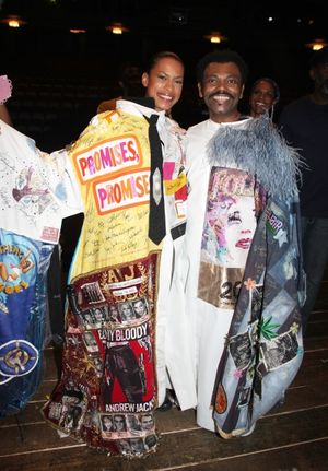 Kearran Giovanni (Gypsy Robe Recipient for Hugh Jackman-Back On Broadway) & J.D. Webs Photo