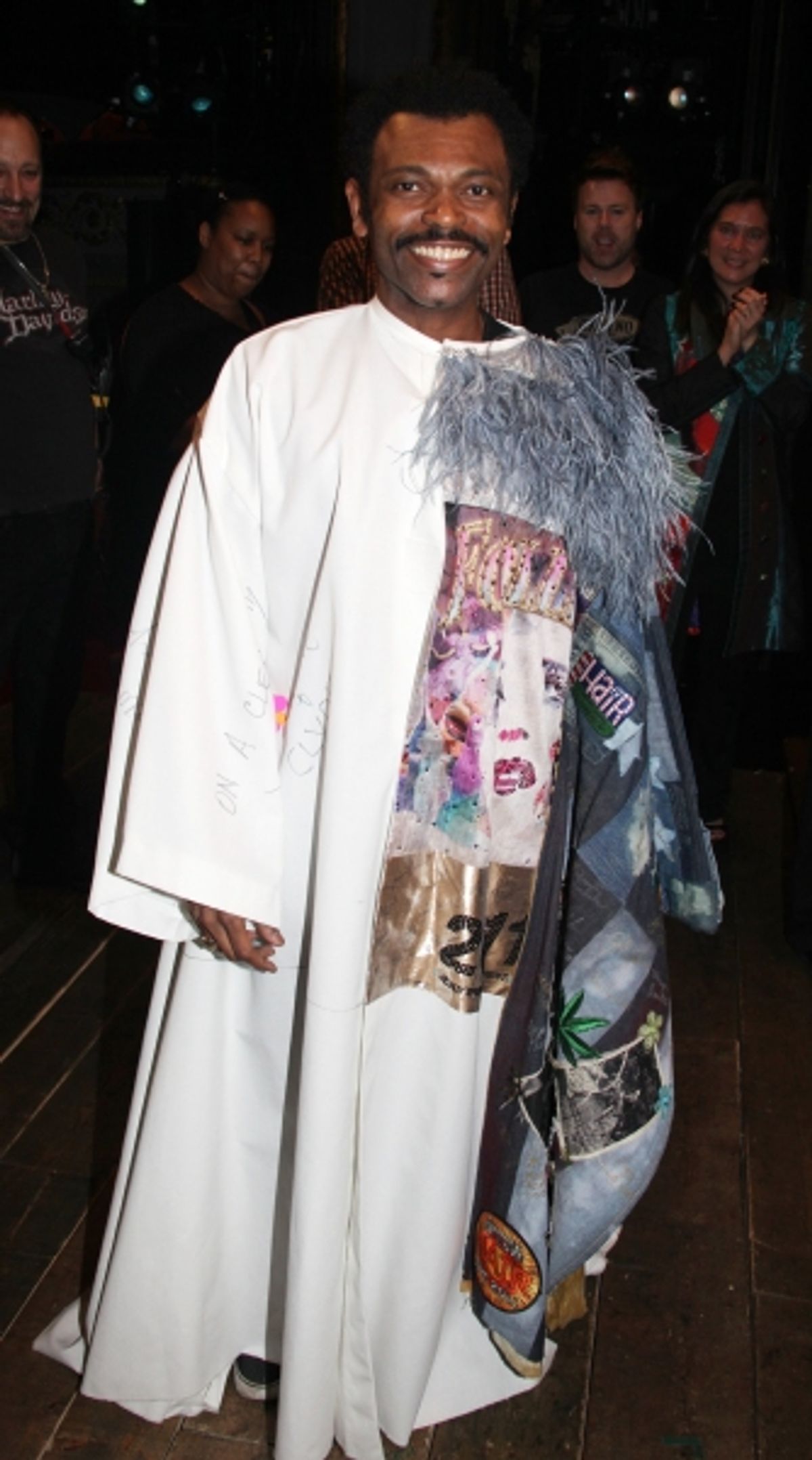 J.D. Webster at Inside the PORGY & BESS Gypsy Robe Ceremony!