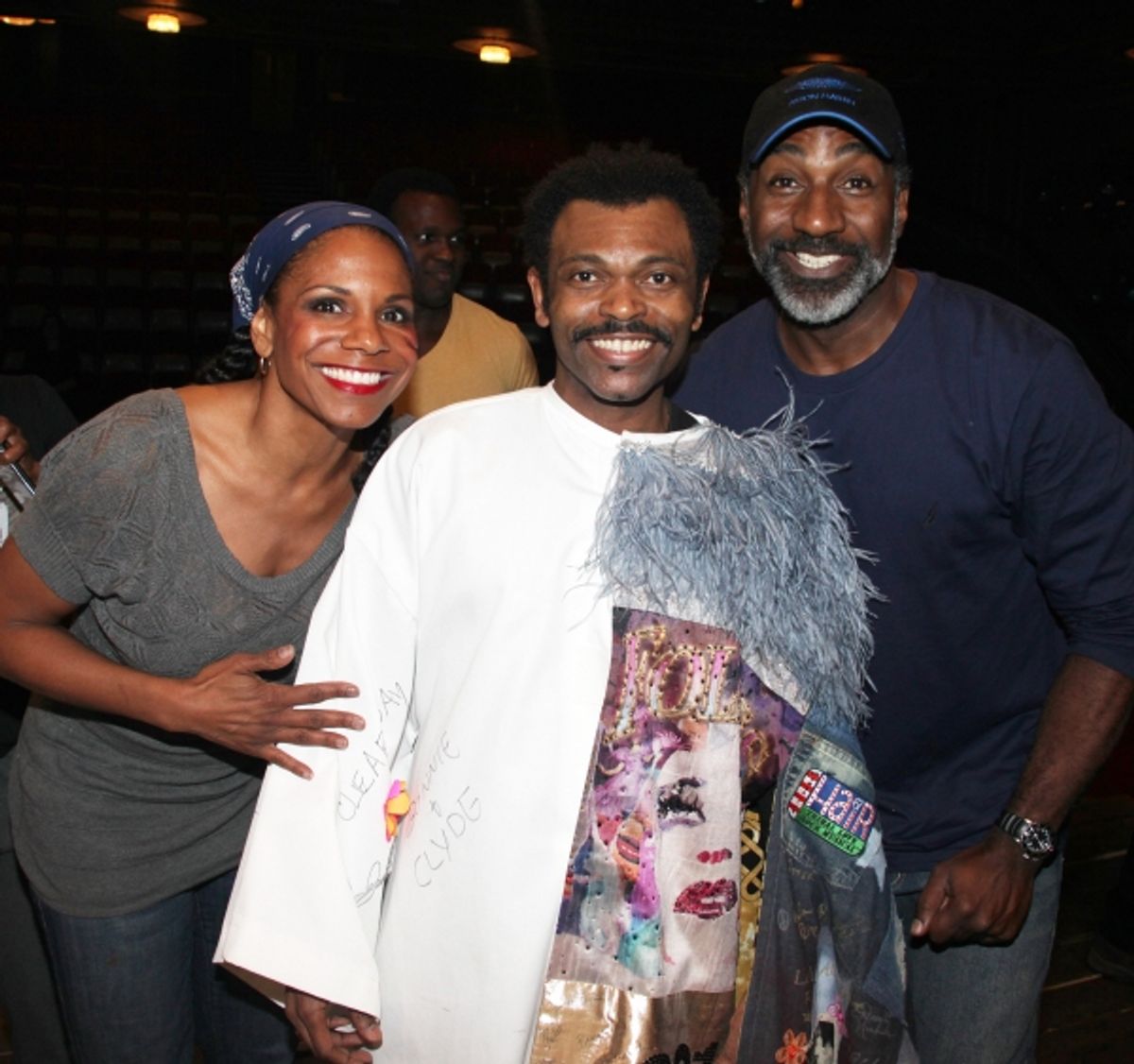 Audra McDonald, J.D. Webster & Norm Lewis  at 