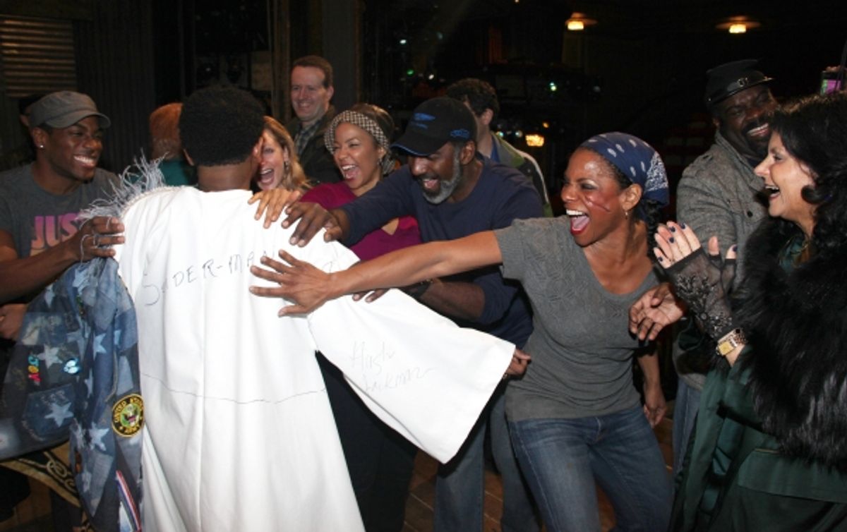  J.D. Webster with Norm Lewis & Audra McDonald  at 