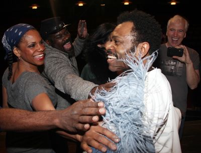  J.D. Webster with Audra McDonald, Phillip Boykin, Joseph Dellger & Company  Photo