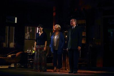 Carla Gugino, Rosemary Harris & Jim Dale  Photo