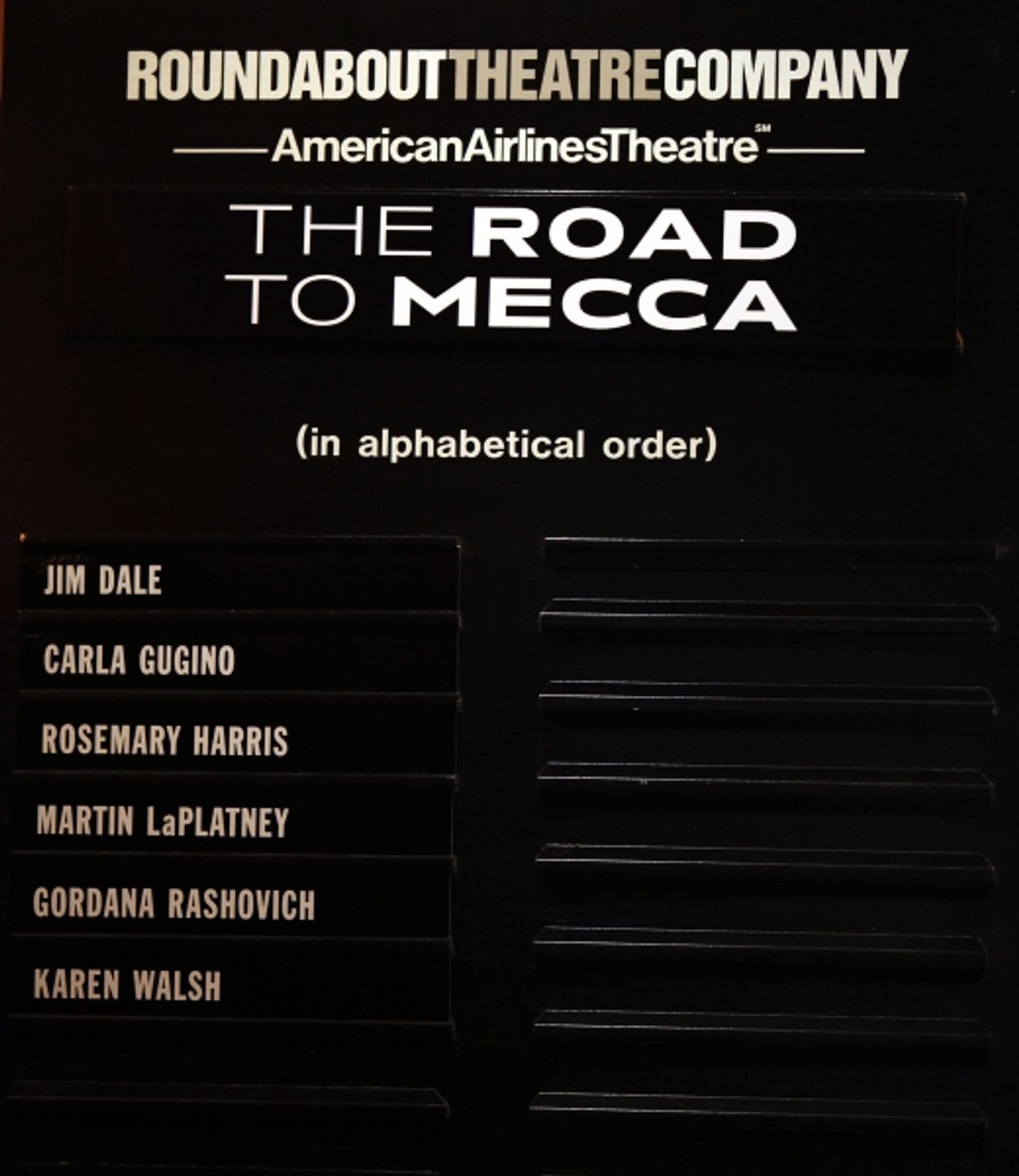 Photo Coverage: THE ROAD TO MECCA Opening Night Curtain Call  Image