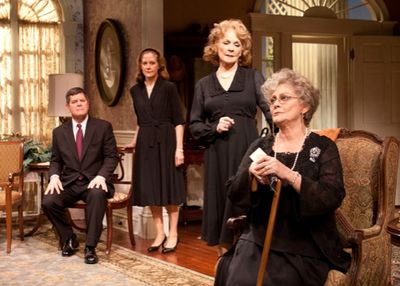 Horton Foote Jr., Hallie Foote, Penny Fuller and Elizabeth Ashley 
 Photo