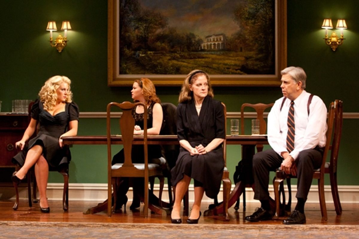  Jenny Dare Paulin, Nicole Lowrance, Hallie Foote and James Demarse
 at 