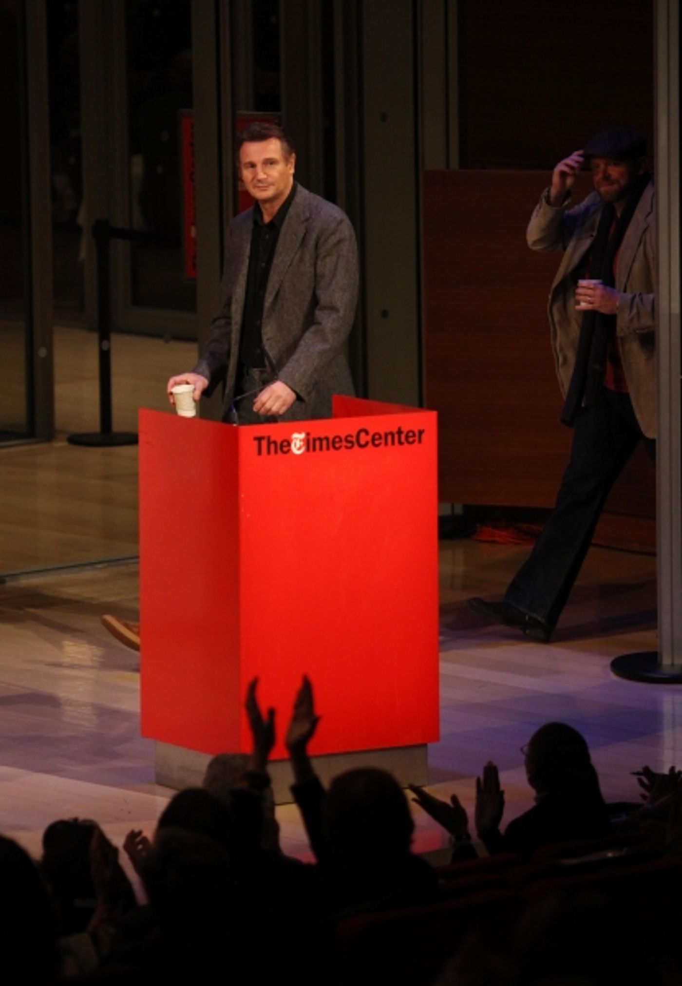 Photo Coverage: Liam Neeson & Joe Carnahan Visit TimesTalks  Image
