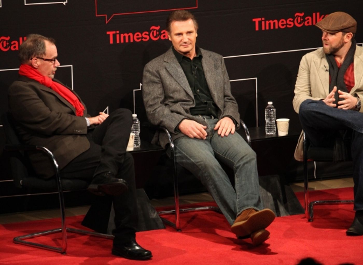 Photo Coverage: Liam Neeson & Joe Carnahan Visit TimesTalks  Image