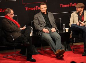 Liam Neeson & Joe Carnahan interviewed by David Carr Photo