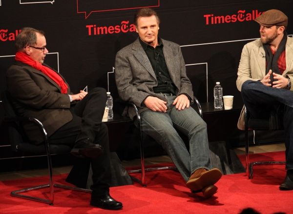 Liam Neeson & Joe Carnahan interviewed by David Carr Photo