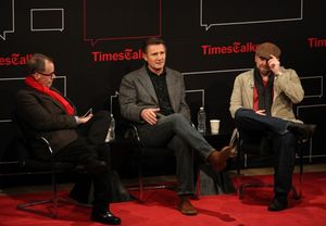 Liam Neeson & Joe Carnahan @ BroadwayWorld Liam Neeson & Joe Carnahan Photo