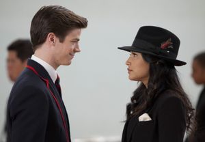 Grant Gustin, Naya Rivera @ BroadwayWorld Grant Gustin, Naya Rivera Photo