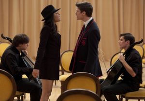 Grant Gustin, Naya Rivera @ BroadwayWorld Grant Gustin, Naya Rivera Photo