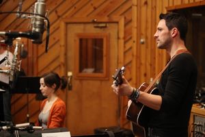 Cristin Milioti & Steve Kazee @ BroadwayWorld Cristin Milioti & Steve Kazee Photo