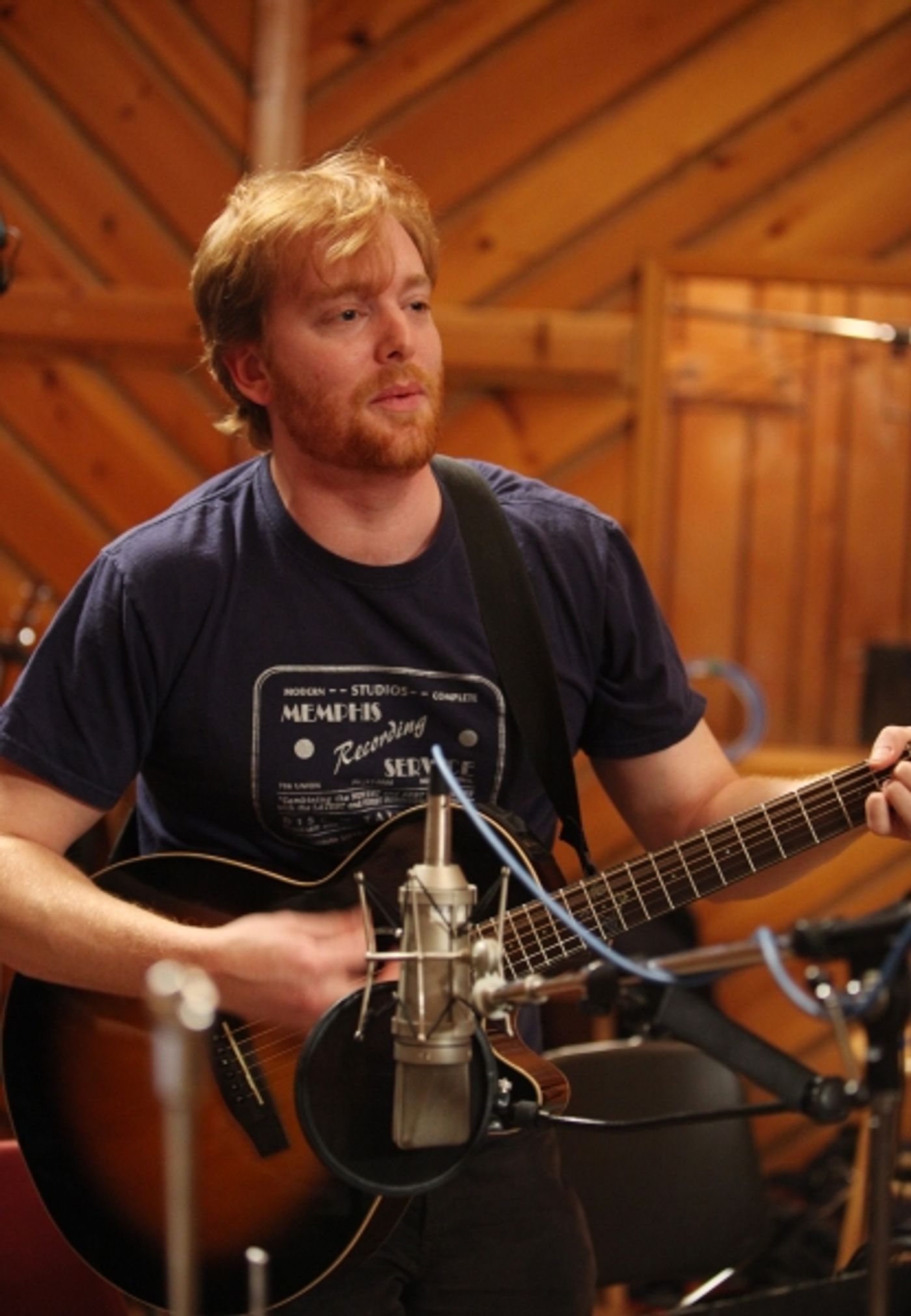 Photo Coverage: ONCE Hits the Studio for Cast Album Recording!  Image