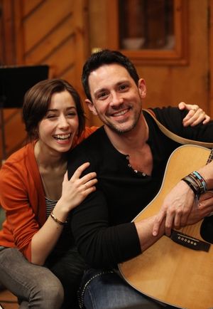 Cristin Milioti & Steve Kazee @ BroadwayWorld Cristin Milioti & Steve Kazee Photo