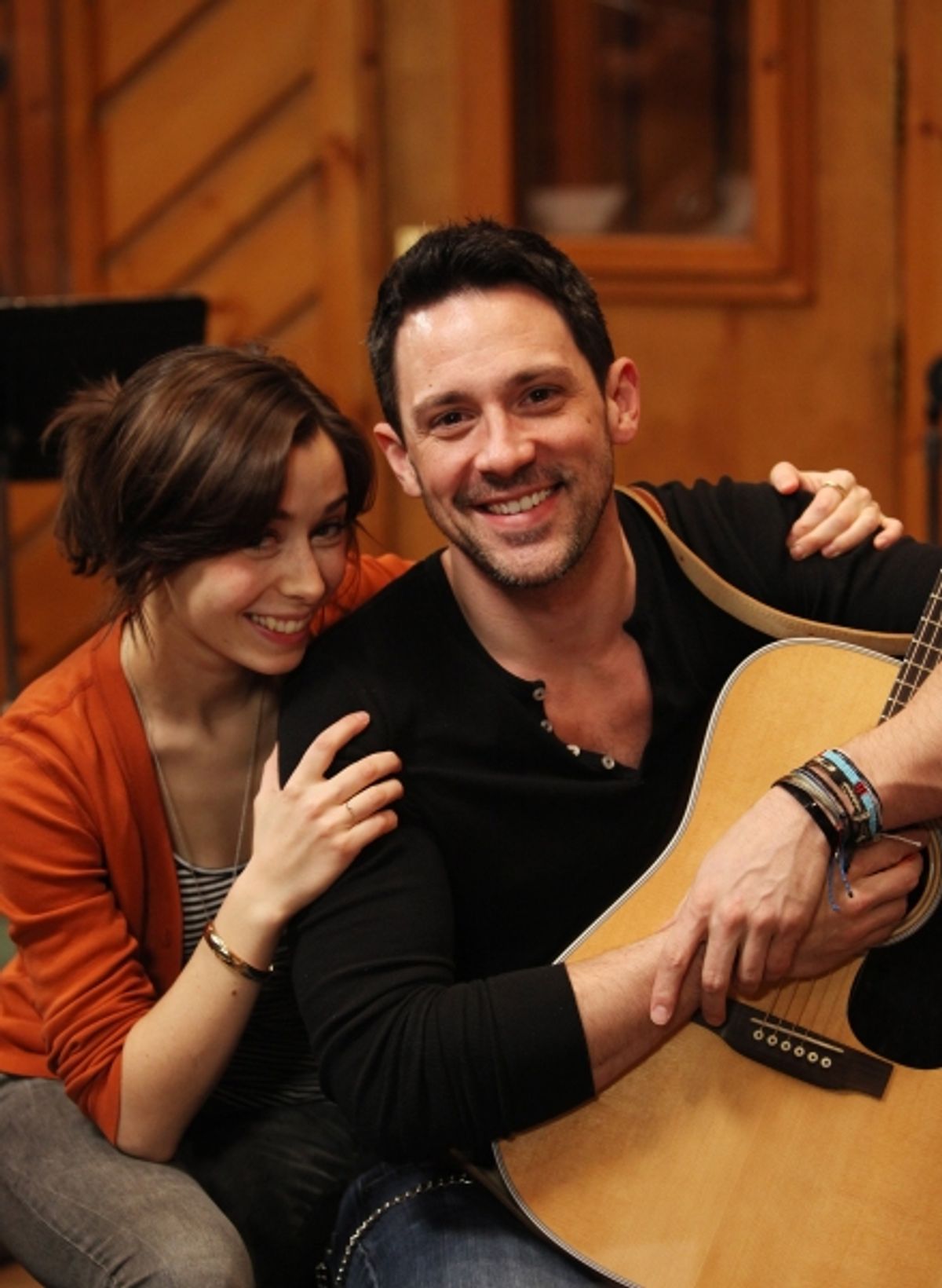 Cristin Milioti & Steve Kazee at 