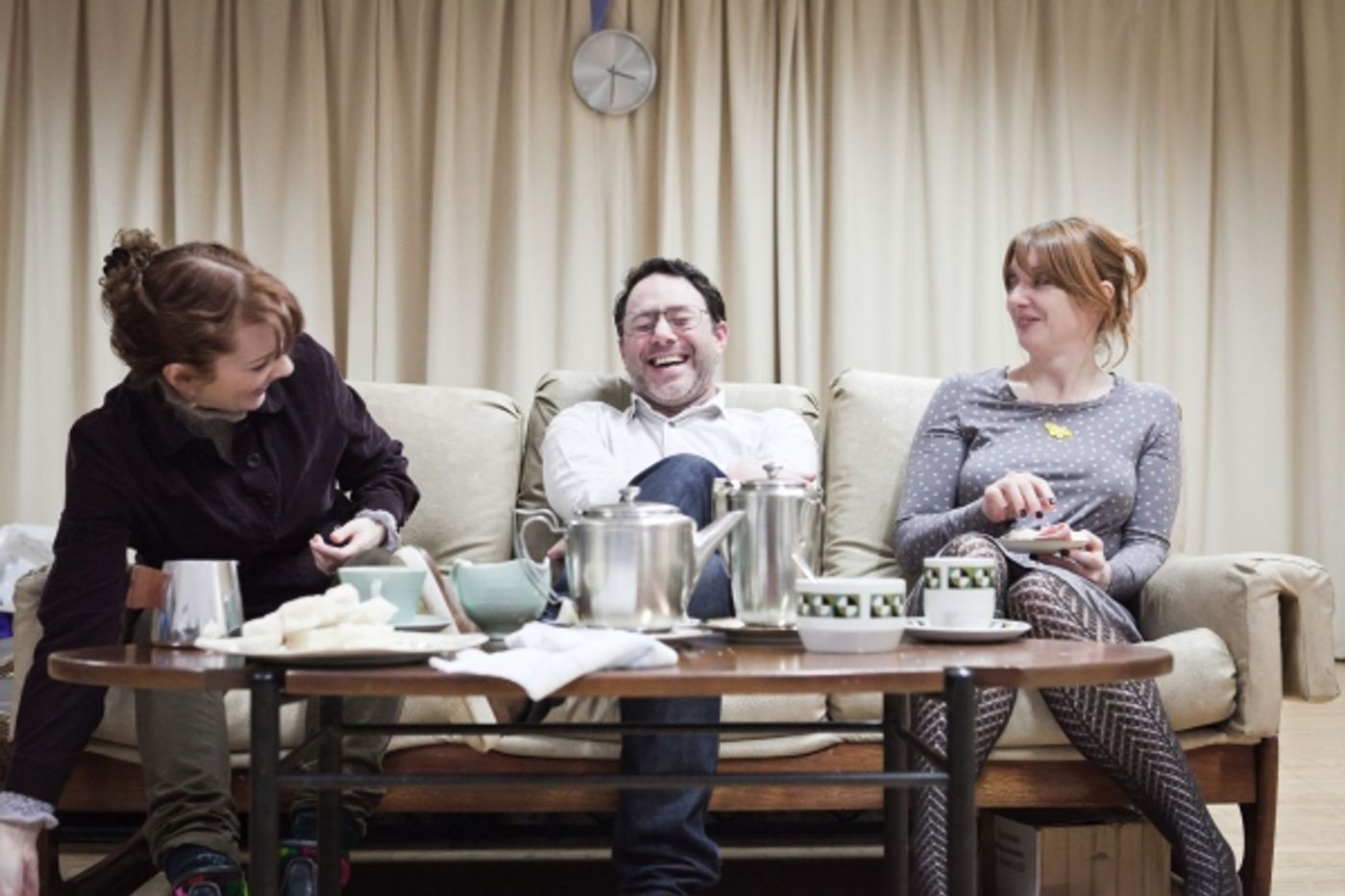 Photo Flash: In Rehearsal with Armand, Tointon in ABSENT FRIENDS Photo Flash: In Rehearsal with Armand, Tointon in ABSENT FRIENDS Image