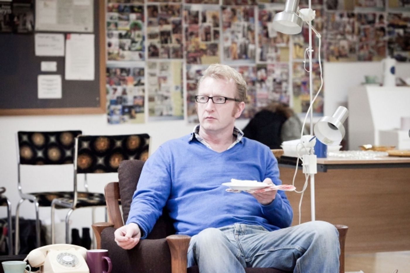 Photo Flash: In Rehearsal with Armand, Tointon in ABSENT FRIENDS  Image