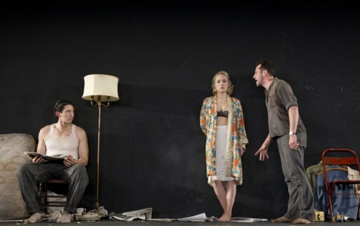 Adam Driver, Sarah Goldberg, Matthew Rhys at 